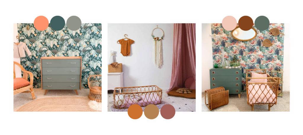 moodboard tendances vintage 2023 - idées deco vintage