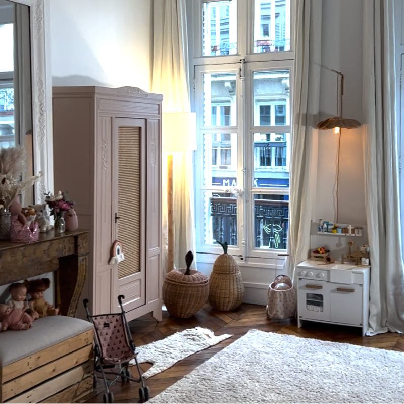 inspiration vintage chambre enfant chambre de fille