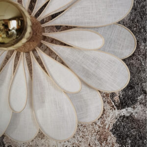 Applique murale fleur, 24 pétales, diamètre 60cm - Lampes et veilleuses neuf - photo_4