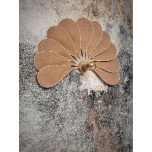 Applique murale Paon, 11 pétales - Lampes et veilleuses neuf - photo_3