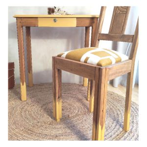 Ensemble bureau & chaise - Ensemble de bureau et chaises vintage vintage - photo_6