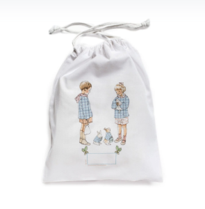 POCHON MM – Lapins - Accessoires de rangement rétro neuf - photo_1