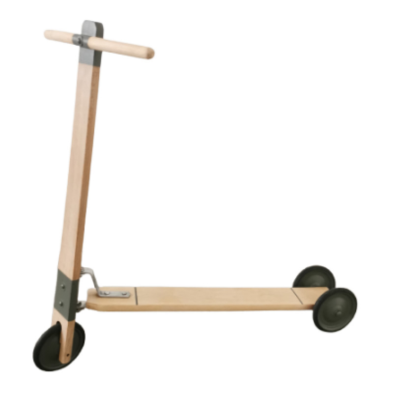 Trottinette ancienne bois - Plein-air vintage - photo_2