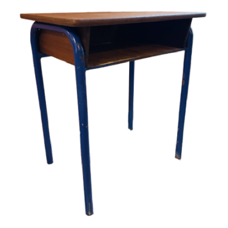 Chevet art déco bois brut - Seconde main tables et bureaux vintage - photo_2