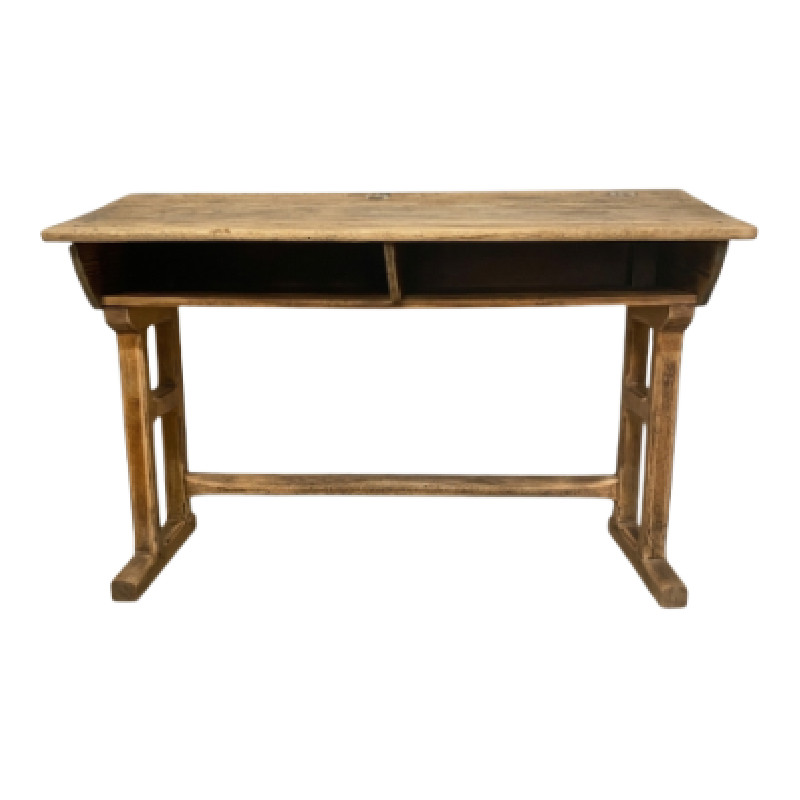 Pupitre enfant double - Bureaux vintage vintage - photo_2