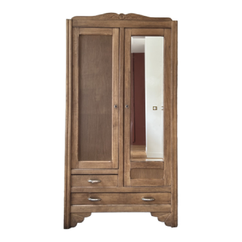 Armoire de style art déco rénovée - Armoires et Secrétaires vintage vintage - photo_2