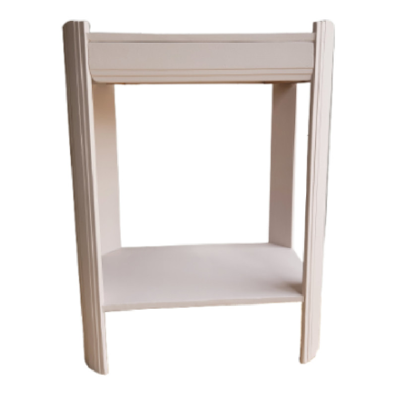 Petite console art déco rénovée - Table d’appoint et sellette vintage vintage - photo_2