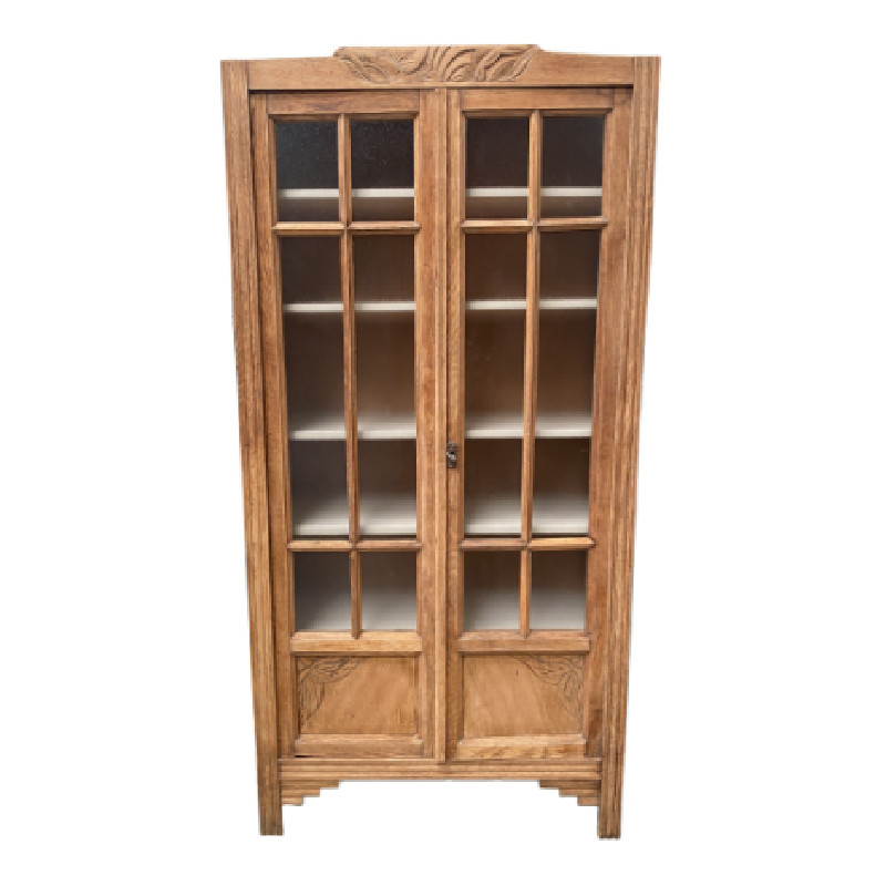 Armoire parisienne art déco vitrée - Armoires et Secrétaires vintage vintage - photo_2