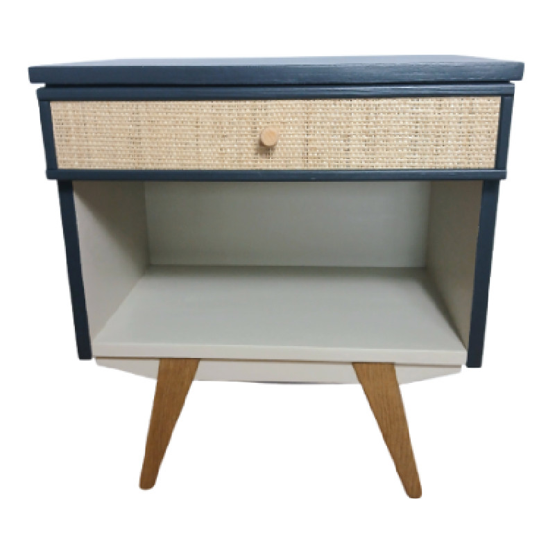 MEUBLE APPOINT PIEDS COMPAS - Petits meubles de rangements vintage vintage - photo_2