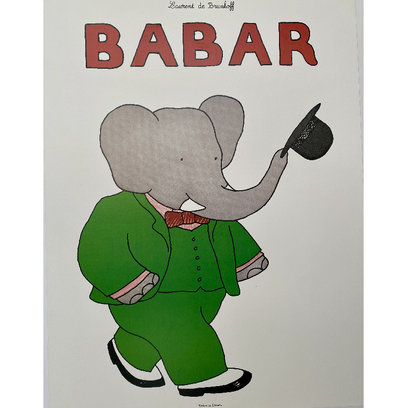 Babar - Déco murale et suspendue vintage - photo_2