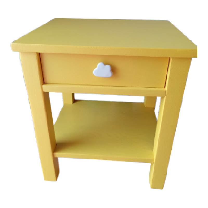 Chevet jaune banane - Chevets vintage vintage - photo_2
