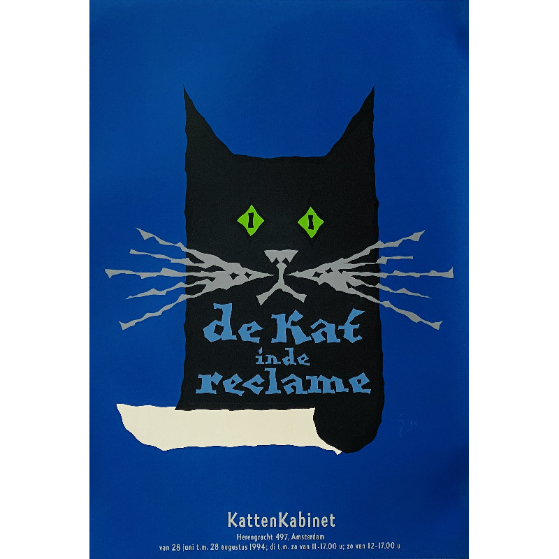 De kat in de reclame - Déco murale et suspendue vintage - photo_1