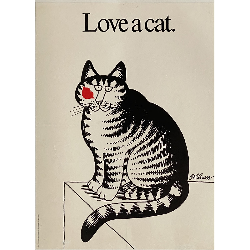 Love a cat - Décoration murale et suspendue vintage vintage - photo_1