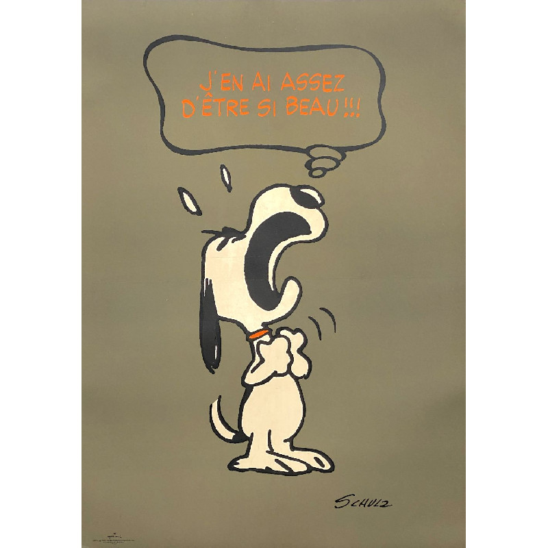 Snoopy. J'en ai assez ... - Décoration murale et suspendue vintage vintage - photo_1